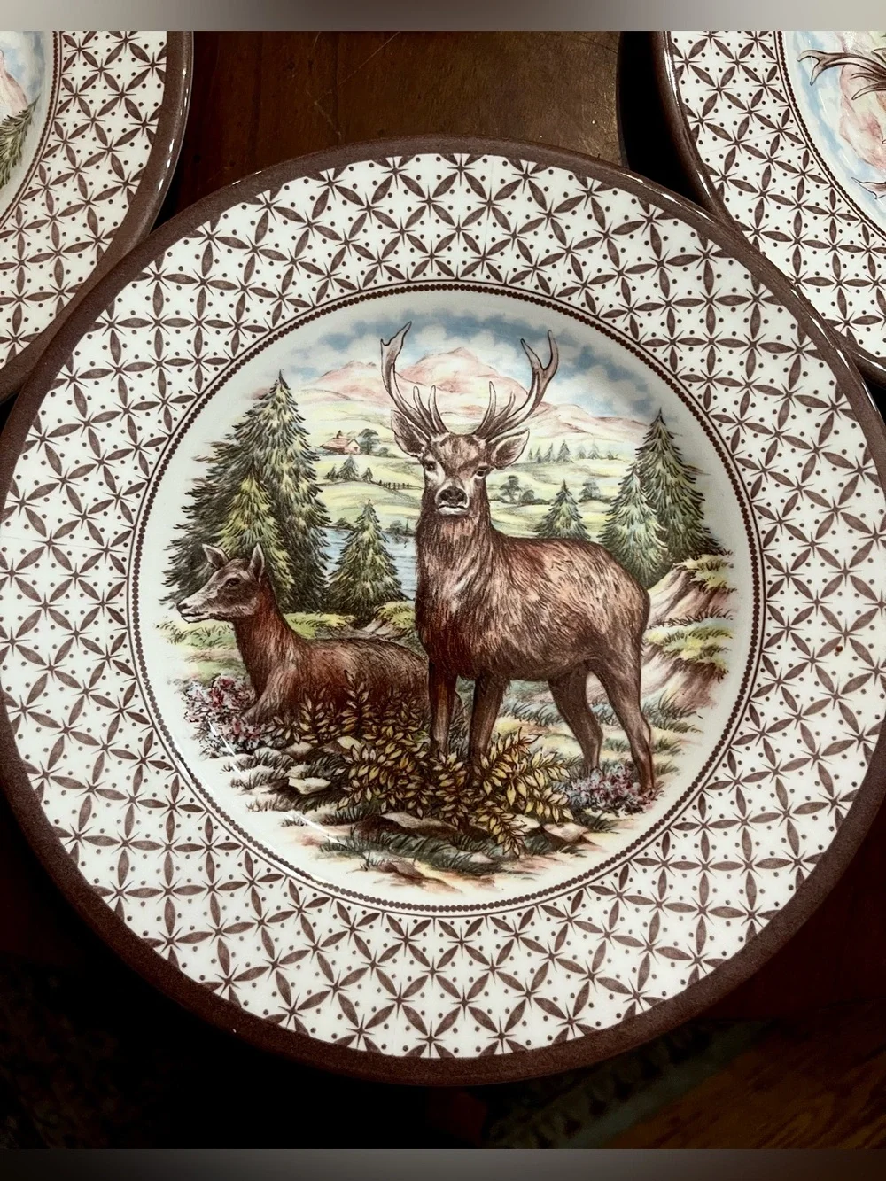Royal Stafford Chantilly Stag England vtg royal